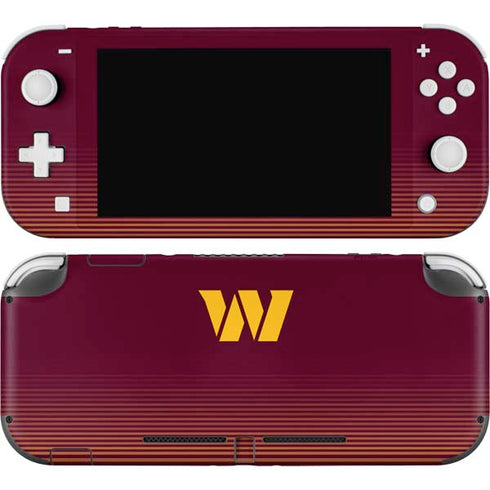NFL Washington Commanders Breakaway Nintendo Switch Lite Skin
