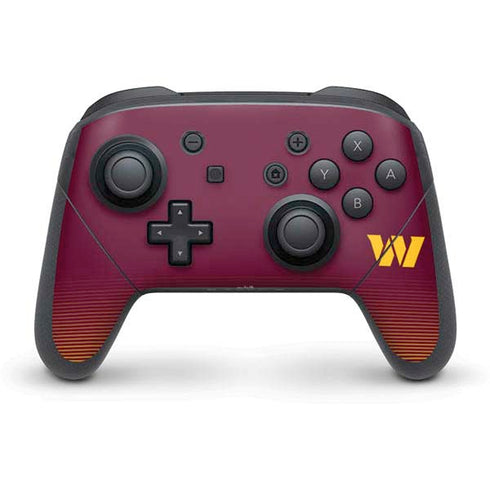 NFL Washington Commanders Breakaway Nintendo Switch Pro Controller Skin