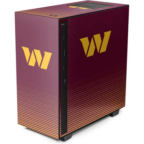 NFL Washington Commanders Breakaway NZXT H510 Compact ATX Mid-Tower Case Skin