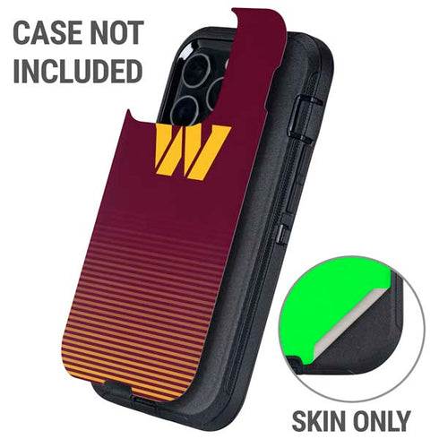 NFL Washington Commanders Breakaway Otterbox Defender iPhone Skin