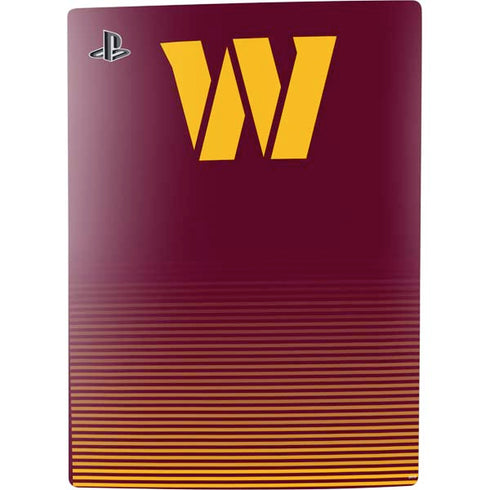 NFL Washington Commanders Breakaway PS5 Console Skin
