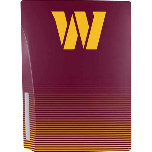 NFL Washington Commanders Breakaway PS5 Console Skin