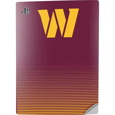 NFL Washington Commanders Breakaway PS5 Digital Edition Console Skin