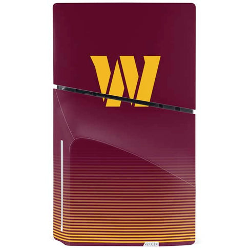 NFL Washington Commanders Breakaway PS5 Slim Disk Bundle Skin