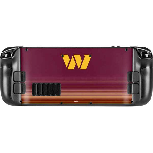 NFL Washington Commanders Breakaway Steam Deck Handheld Gaming Computer Skin