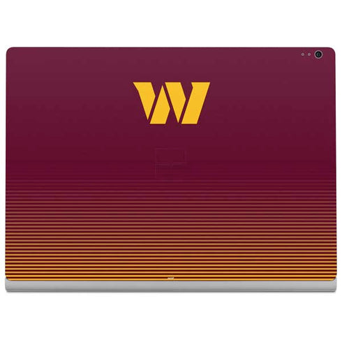 NFL Washington Commanders Breakaway Surface Book 2 13.5in Skin