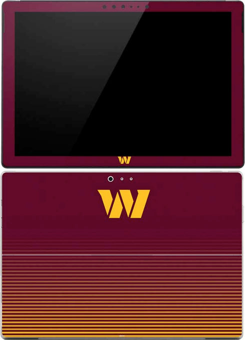 NFL Washington Commanders Breakaway Surface Pro (2017) Skin
