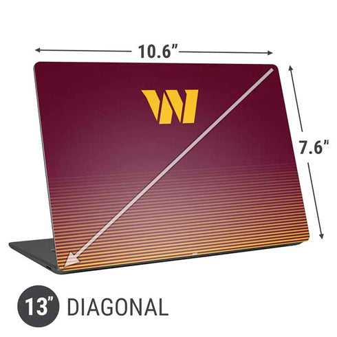 NFL Washington Commanders Breakaway Universal Laptop 13in (10.6 x 7.6in) Skin