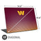 NFL Washington Commanders Breakaway Universal Laptop 18in (14.6 x 10.6in) Skin