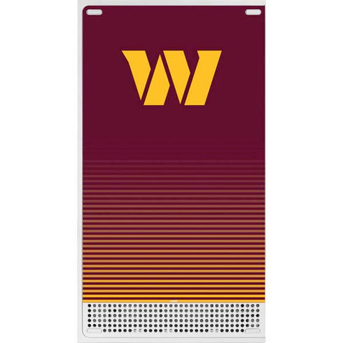 NFL Washington Commanders Breakaway Xbox Series S Console Skin