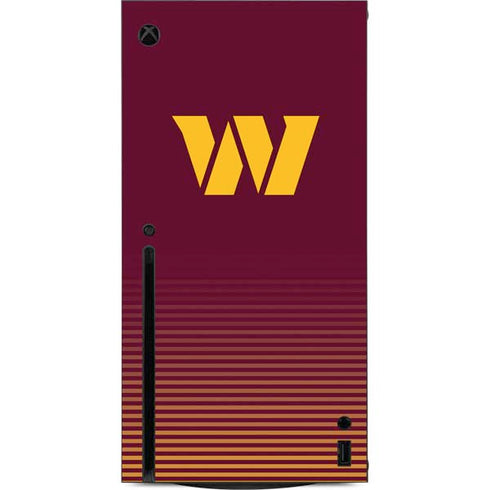 NFL Washington Commanders Breakaway Xbox Series X Console Skin