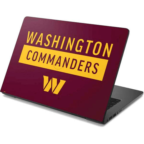 NFL Washington Commanders Dell Chromebook Skin