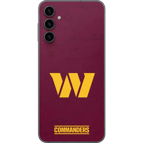 NFL Washington Commanders Distressed Galaxy A14 5G Skin