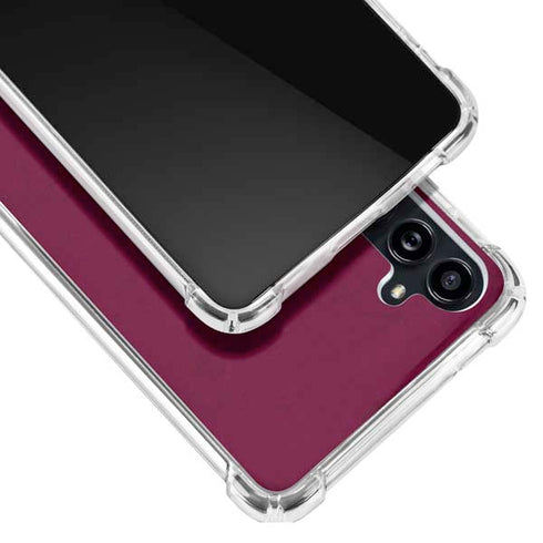 NFL Washington Commanders Distressed Galaxy A54 5G Clear Case