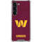 NFL Washington Commanders Distressed Galaxy S23 Clear Case