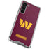 NFL Washington Commanders Distressed Galaxy S23 Plus Clear Case