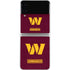 NFL Washington Commanders Distressed Galaxy Z Flip4 5G Skin