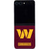 NFL Washington Commanders Distressed Galaxy Z Flip5 5G Skin