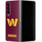 NFL Washington Commanders Distressed Galaxy Z Fold4 5G Skin