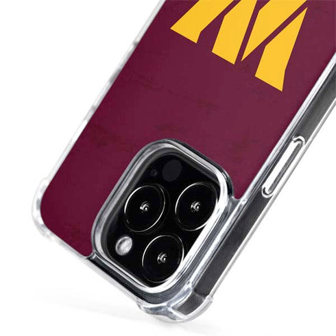 NFL Washington Commanders Distressed iPhone 13 Pro Max MagSafe Case
