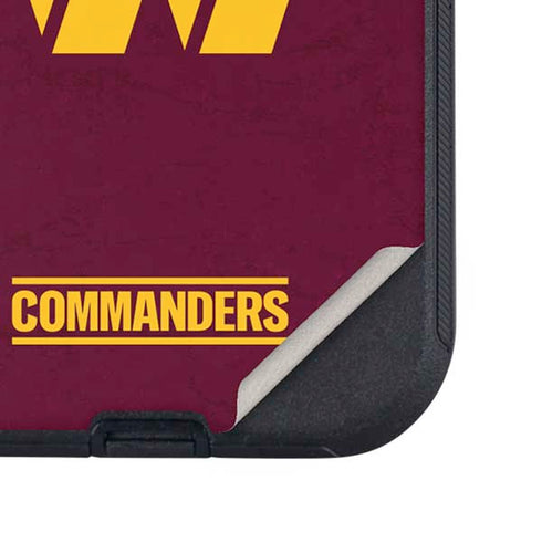 NFL Washington Commanders Distressed Otterbox Defender iPhone Skin