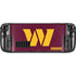 NFL Washington Commanders Distressed Steam Deck Handheld Gaming Computer Skin