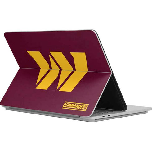 NFL Washington Commanders Distressed Surface Laptop Studio Skin