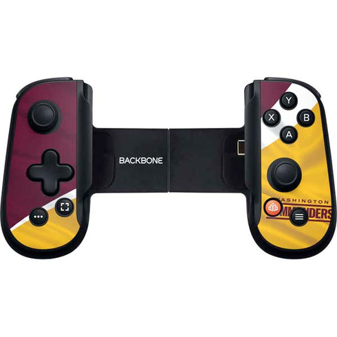 NFL Washington Commanders Flag Backbone One for iPhone Game Controller Skin