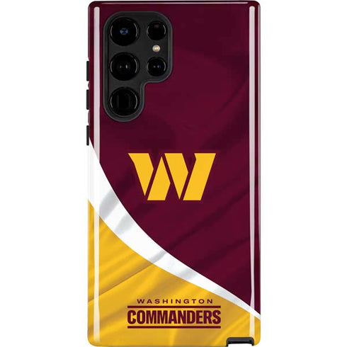 NFL Washington Commanders Flag Galaxy S22 Ultra Pro Case