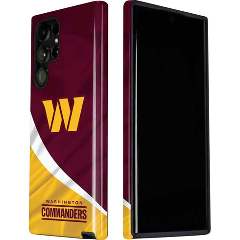 NFL Washington Commanders Flag Galaxy S22 Ultra Pro Case