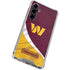 NFL Washington Commanders Flag Galaxy S23 FE Clear Case