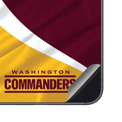 NFL Washington Commanders Flag Galaxy S23 FE Skin