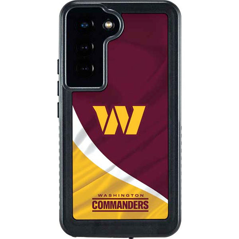 NFL Washington Commanders Flag Galaxy S23 Waterproof Case