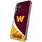 NFL Washington Commanders Flag Galaxy S24 Plus Clear Case