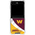 NFL Washington Commanders Flag Galaxy Z Flip5 5G Clear Case