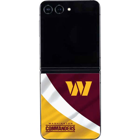 NFL Washington Commanders Flag Galaxy Z Flip5 5G Skin