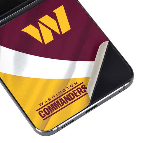 NFL Washington Commanders Flag Galaxy Z Flip5 5G Skin