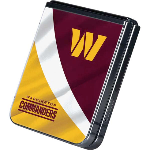 NFL Washington Commanders Flag Galaxy Z Flip5 5G Skin