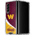 NFL Washington Commanders Flag Galaxy Z Fold4 5G Clear Case