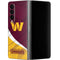 NFL Washington Commanders Flag Galaxy Z Fold4 5G Skin