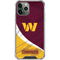 NFL Washington Commanders Flag iPhone 11 Pro Max Clear Case