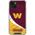 NFL Washington Commanders Flag iPhone 14 Plus Clear Case
