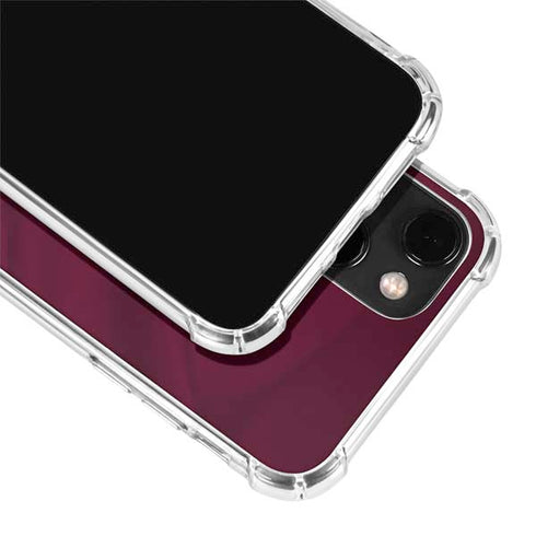 NFL Washington Commanders Flag iPhone 14 Plus Clear Case