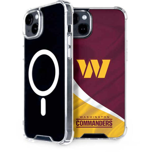 NFL Washington Commanders Flag iPhone 15 Plus MagSafe Case