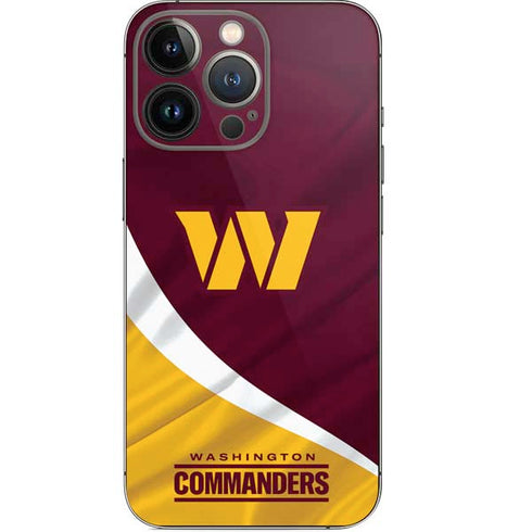 NFL Washington Commanders Flag iPhone 14 Pro Skin