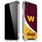 NFL Washington Commanders Flag iPhone XS Max Clear Case