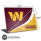 NFL Washington Commanders Flag Universal Laptop 18in (14.6 x 10.6in) Skin