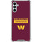 NFL Washington Commanders Galaxy A13 5G Clear Case