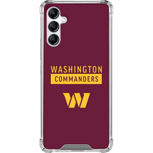NFL Washington Commanders Galaxy A14 5G Clear Case