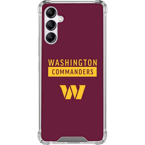 NFL Washington Commanders Galaxy A15 5G Clear Case